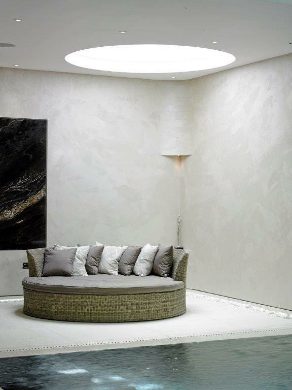 new lodge idea for basement extension using walk on rooflights